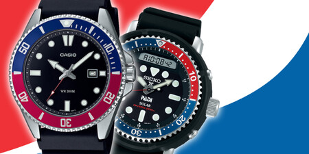 Pepsi hodinky – Fotogalerie ikonického modro-červeného designu