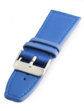 Dámský kožený modrý řemínek k hodinkám W-309-J4