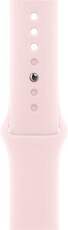 Sportovní řemínek Apple, světle růžový, pro pouzdra 42/44/45/49 mm, velikost M/L
