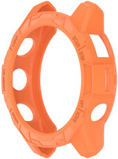 Ochranný kryt pro Garmin Fenix 7X/Epix Pro (51 mm), silikonový, oranžový