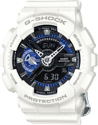 Casio G-Shock Original GMA-S110CW-7A3ER S Series Cool White Collection