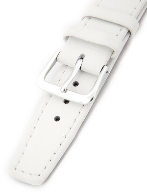 Dámský kožený bílý řemínek k hodinkám R1-WH2