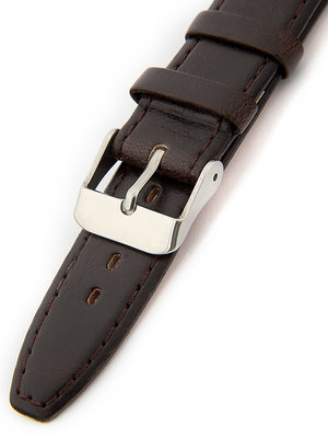 Dámský kožený hnědý řemínek k hodinkám W-309-G1