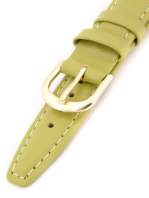 Dámský kožený světle zelený řemínek k hodinkám A-51-Z