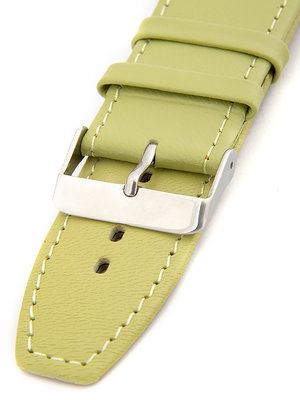 Dámský kožený zelený řemínek k hodinkám W-309-Z1