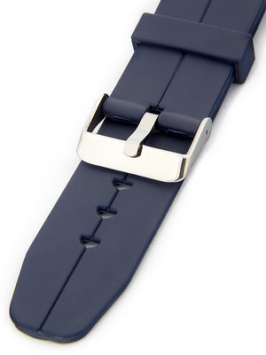 Unisex silikonový modrý řemínek k hodinkám SC-00C