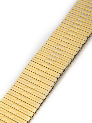 Unisex zlatý kovotah na hodinky AU-108