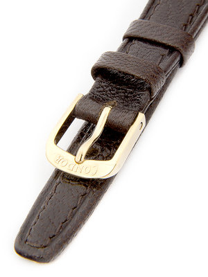 Dámský kožený hnědý řemínek k hodinkám R1-DBR2