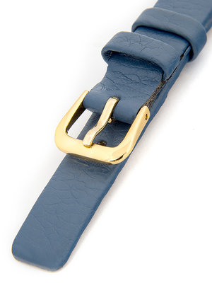 Dámský kožený modrý řemínek k hodinkám R1-DBL1
