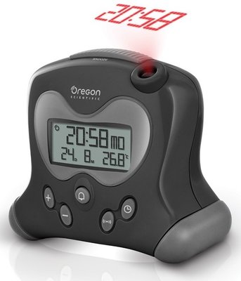 Digitální budík s projekcí času RM313PBK