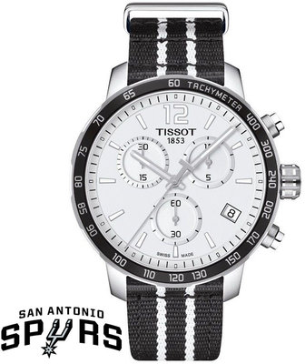Tissot Quickster NBA S.A.Spurs Special Collection T095.417.17.037.07