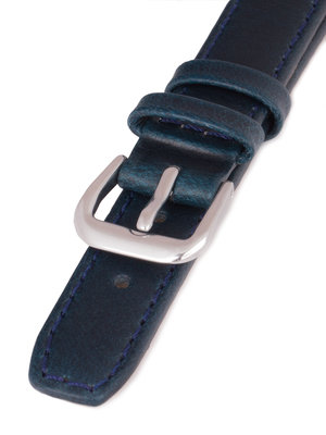 Dámský kožený modrý Condor řemínek k hodinkám 168.05RW