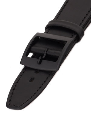 Unisex kožený černý řemínek Condor k hodinkám SC11.01US