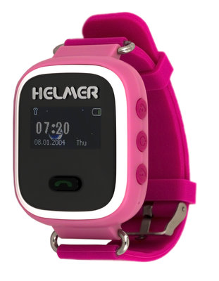 Helmer LK702 růžové s GPS lokátorem