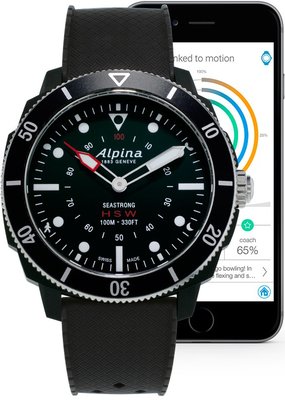 Alpina Seastrong Horological Smartwatch Quartz AL-282LBB4V6