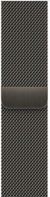 Milánský tah Apple, ocelový, grafitově šedý, pro pouzdra 42/44/45/49 mm