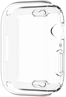 Ochranný kryt pro Apple Watch 41mm, silikonový, průhledný