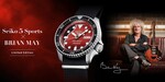 Seiko 5 Sports: Red Special Briana Maye - Rocková Limitka 