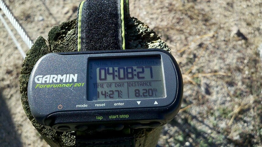 Jeden z prvních sporttesterů od Garminu. Garmin Forerunner 201. Zdroj: wikimedia.com