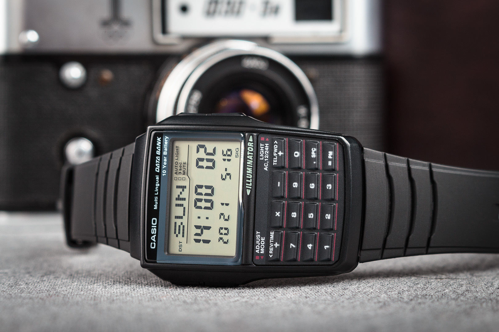 casio dbc gold