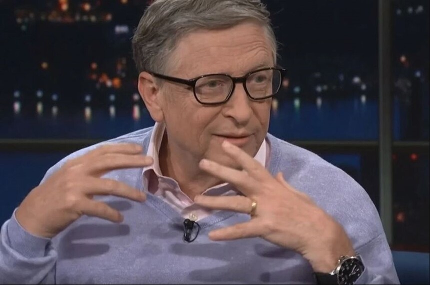 Bill Gates nosí Casio Duro.