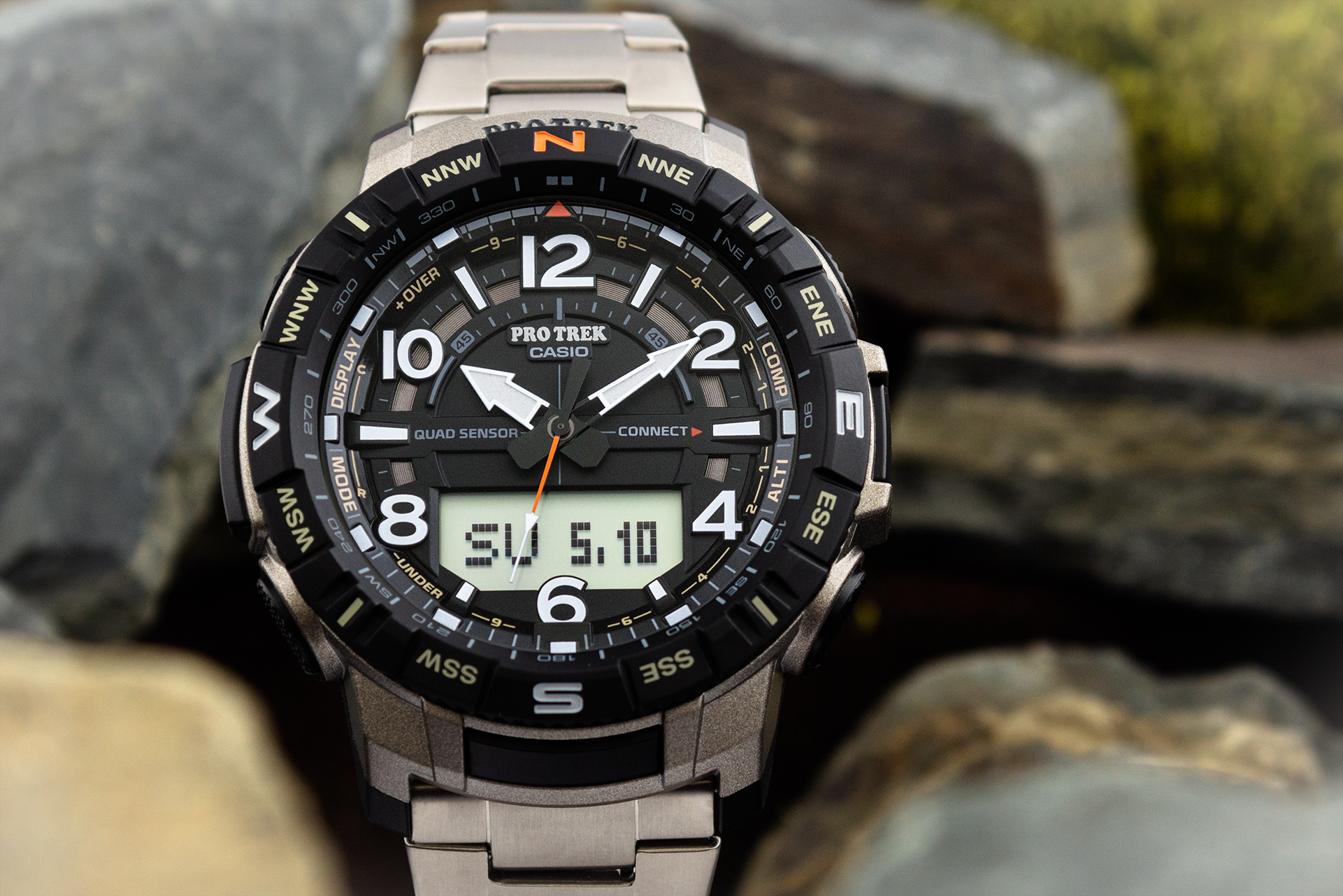 Casio PROTREK PRT-B50: Našlapaný základ | Hodinky-365.cz