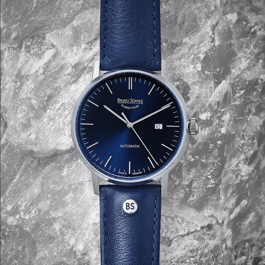 Vítězné hodinky v soutěži GQ Time Awards 2016 Bruno Söhnle Automatic Blue