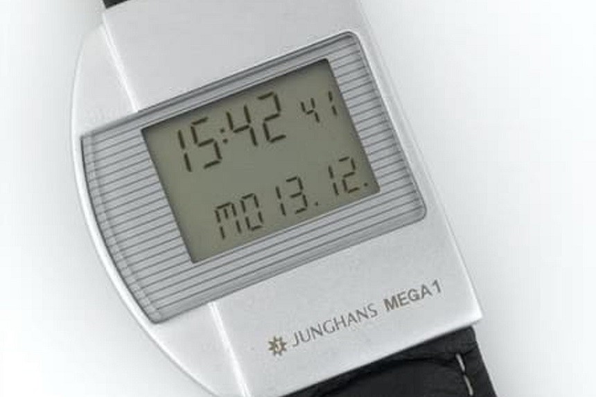 První rádiově řízené hodinky byly Junghans Mega 1. Zdroj: fratellowatches.com