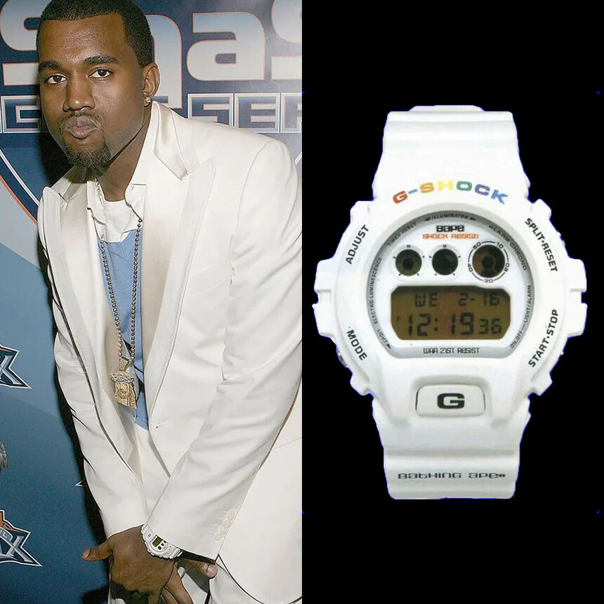 DW-6900 nosí i nikdo menší než Kanye West.