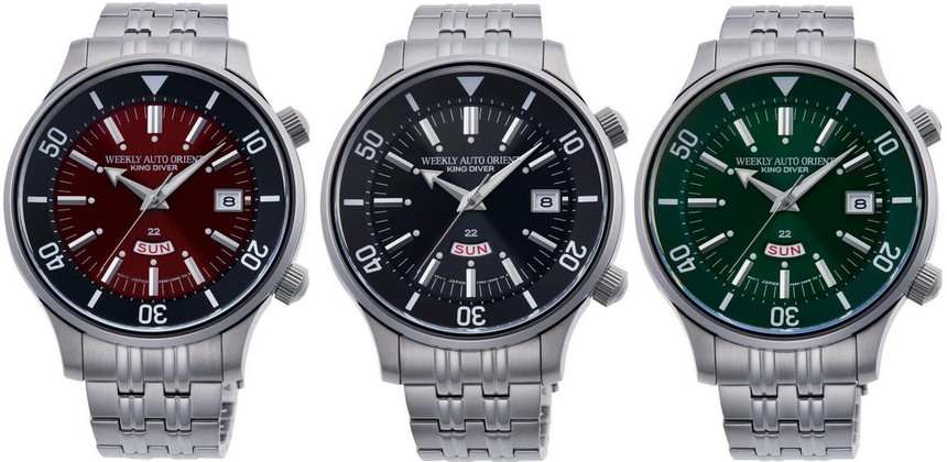 Orient Weekendly Auto KIng Diver byly uvedeny k 70. výročí založení značky