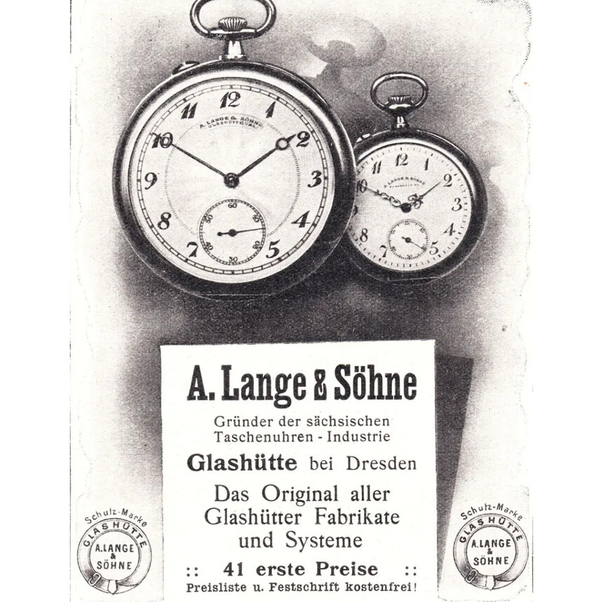 I v roce 1914 byla společnost A. Lange & Söhne velmi úspěšná.