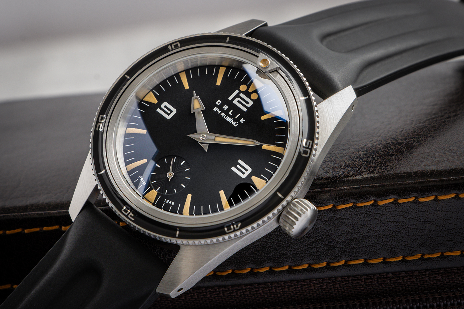 Prim Orlík Manufacture 38 recenze | Hodinky-365.cz