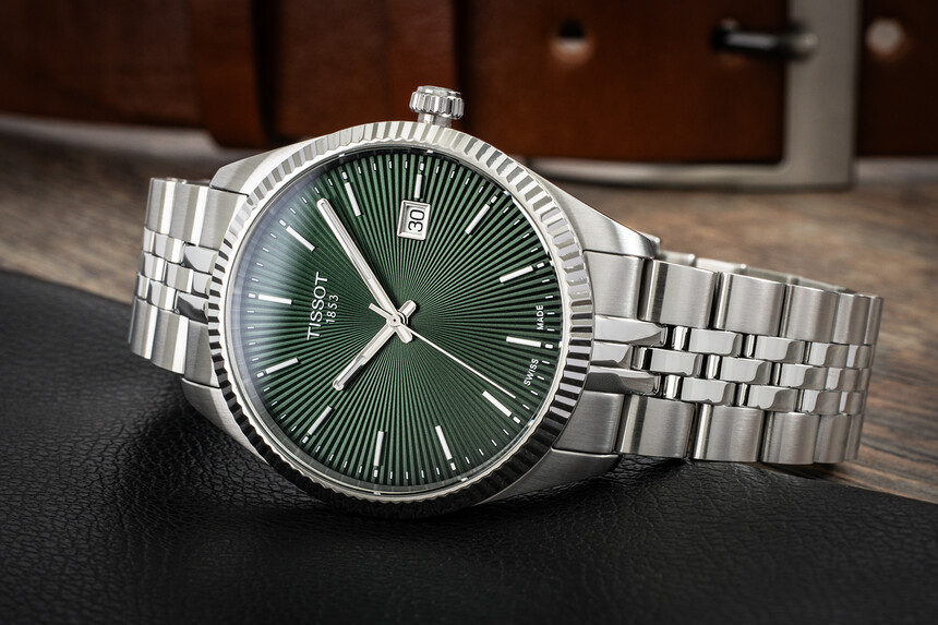 Varianta se zeleným číselníkem.