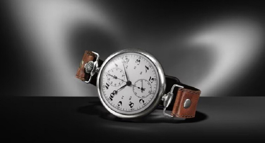 Náramkový chronograf Heuer, 1914. Foto: https://magazine.tagheuer.com
