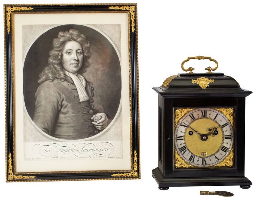 Tomas Tompion. Foto: dorsetantiqueclocks.co.uk