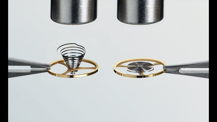 Antimagnetické vlastnosti Nivachronu (vpravo). Zdroj: https://calibercorner.com/