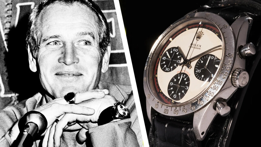 Rolex Daytona Paula Newmana se vydražily za 17,8 mil. dolarů. Foto: www.gq.com