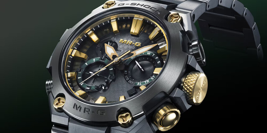 G-Shock MRG-B2000BG-3A odkazující na historii samurajů