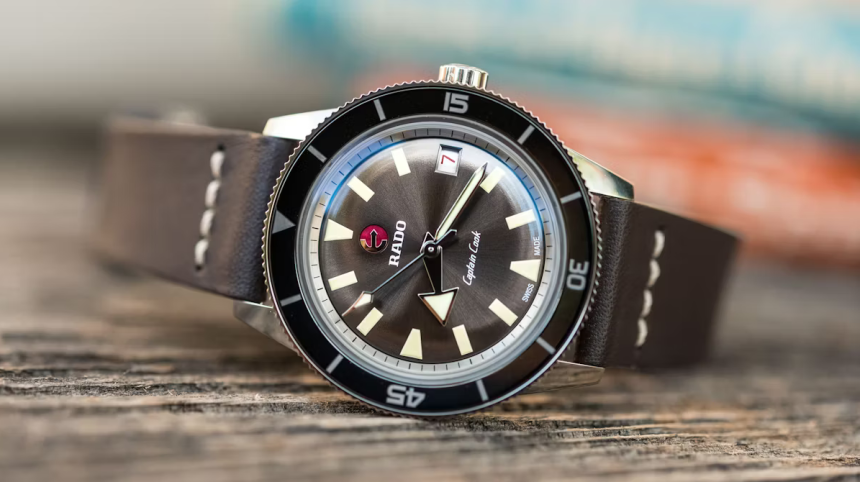 Věrná reedice modelu Rado Captain Cook z roku 2017. Zdroj: www.hodinkee.com