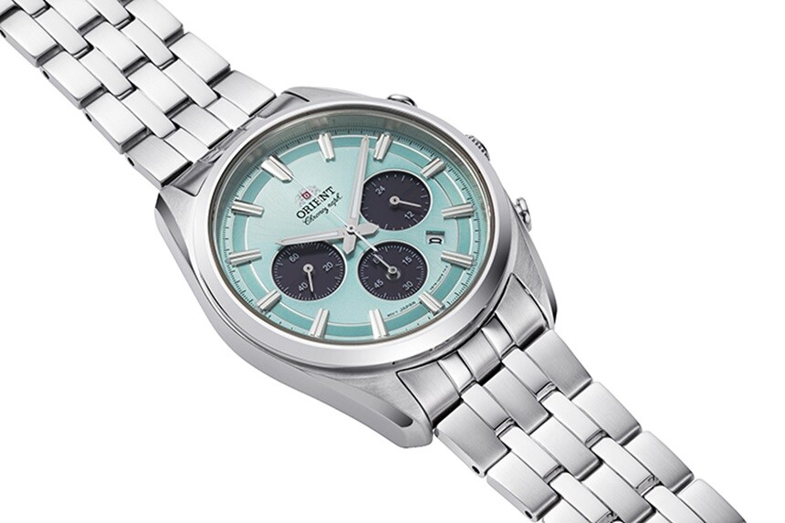 Orient Stretto Solar Chronograph RA-TX0304L. Foto: Orient