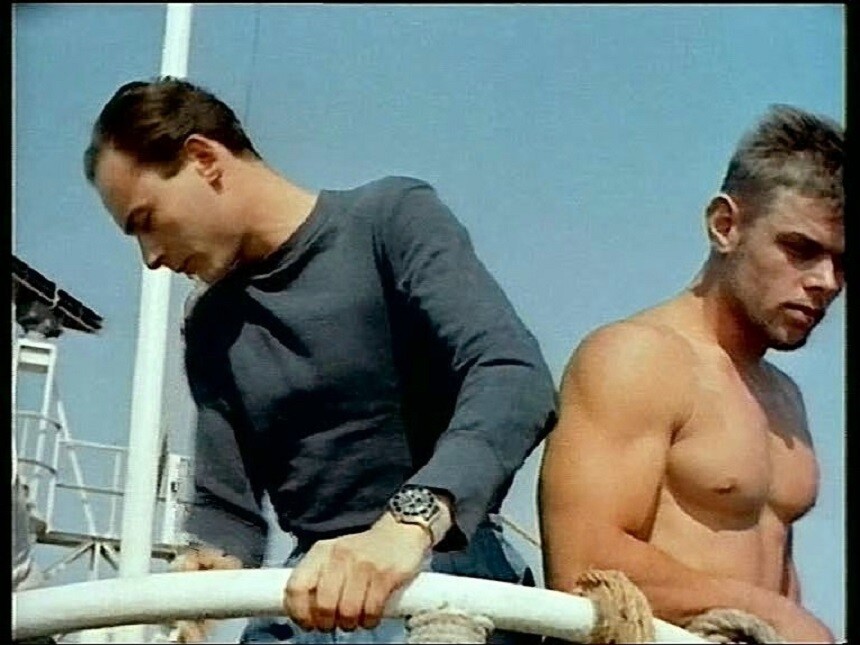 Blancpain Fifty Fatoms nosil slavný J-J. Cousteau a jeho tým ve filmu Svět ticha. Foto: watchprosite.com