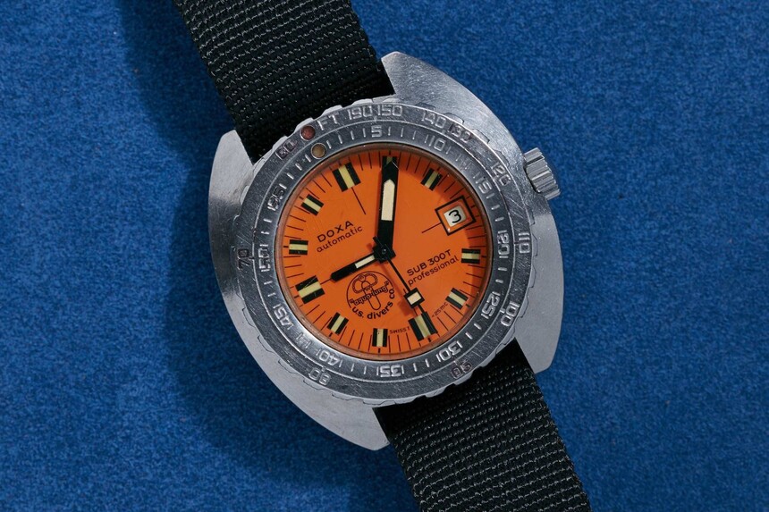 Doxa Conquistador s HEV. Foto: analogshift.com