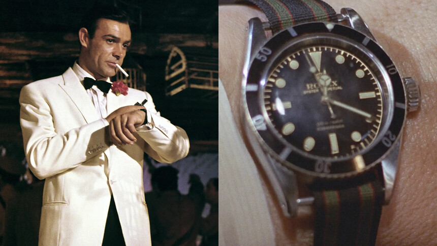 Rolex Submariner na zápěstí Jamese Bonda. Foto: www.gq-magazine.co.uk