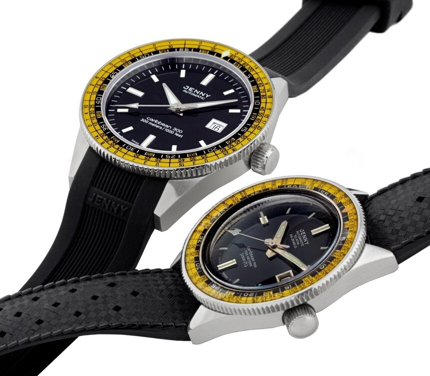 Jenny Watches. Původní model a reedice Caribbean 1000. Foto: Jenny Watches