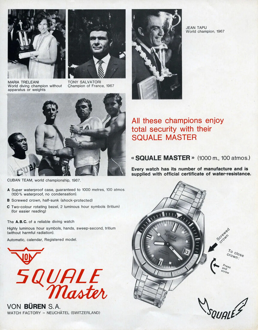 Reklama na Squale. Foto: pwprojectwatch.com