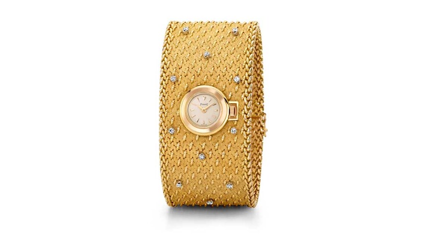 Hodinky od Piagetu z roku 1962. Zdroj: https://www.ladieswatch.club/