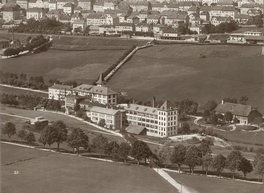 Továrna Longines, cca 1911, Foto: Fred Boissonnas