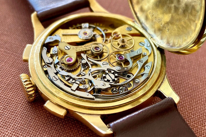 Longines 13.33Z Flyback chronograph, 1929. Foto: watchesbysjx.com