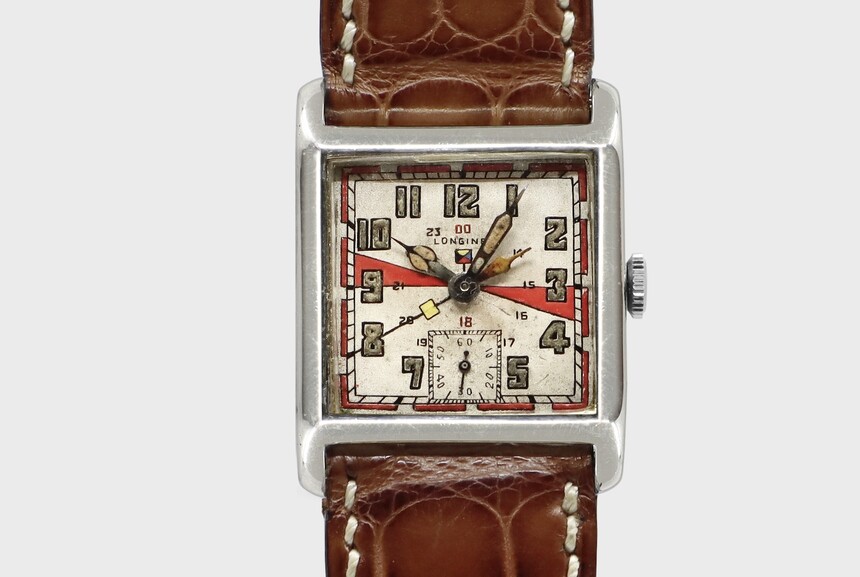 První hodinky Longines Dual Time z roku 1925. Foto: portfoliomagsg.com