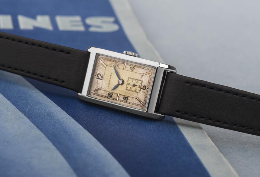 Longines Rectangular Art-Deco (1936). Zdroj: Longines